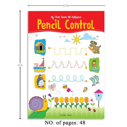 My First Book of Patterns Pencil Control: Patterns Practice book for kids (Pattern Writing)