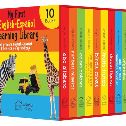 My First Early Learning Board Book Library for Babies & Toddlers | 5, 10 or 20 Book Box Sets