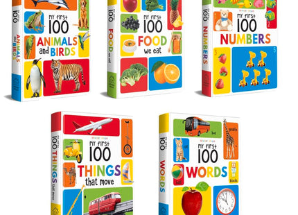 My First Early Learning Board Book Library for Babies & Toddlers | 5, 10 or 20 Book Box Sets