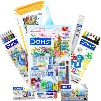 DOMS Gift Assortment for Kids Art Strokes Kit