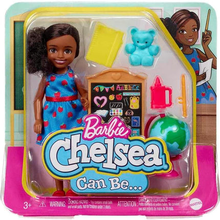 Barbie Chelsea You Can Be Anything Career Doll Assortment – Profession-Themed Small Doll (Styles May Vary) – GTN86