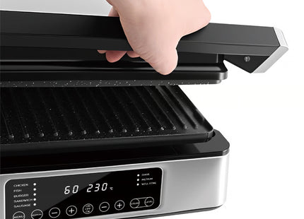 Lexical Contact Grills Collection | Contact Grill 2000W Panini Press | Sandwich Grill | Electric Grill | Countertop Grill