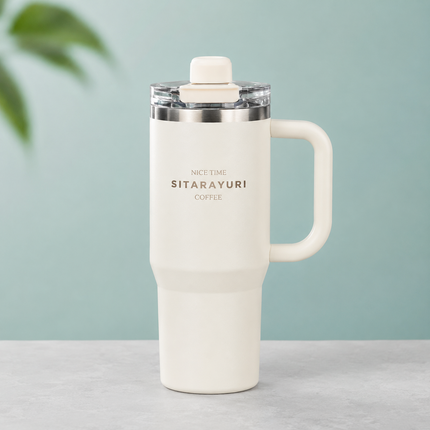 Sitarayuri Dual & Triple Drink Insulated Cups | 600ml & 900ml Travel Tumblers