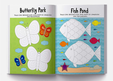 My First Book of Patterns Pencil Control: Patterns Practice book for kids (Pattern Writing)