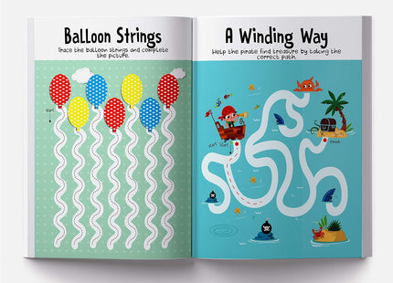 My First Book of Patterns Pencil Control: Patterns Practice book for kids (Pattern Writing)