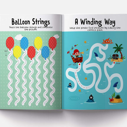 My First Book of Patterns Pencil Control: Patterns Practice book for kids (Pattern Writing)