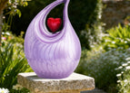 Purple-Red Heart