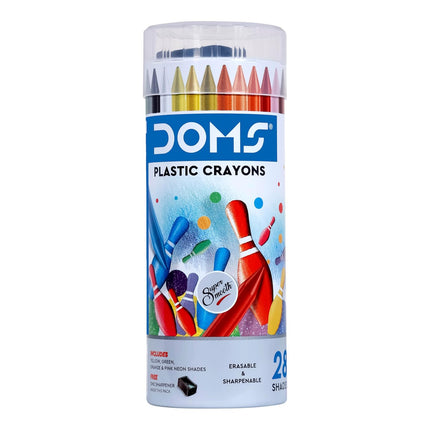 DOMS Art Supplies for Kids Oil Pastels Crayons Water Colours Brush Pens Drawing and Craft Kit