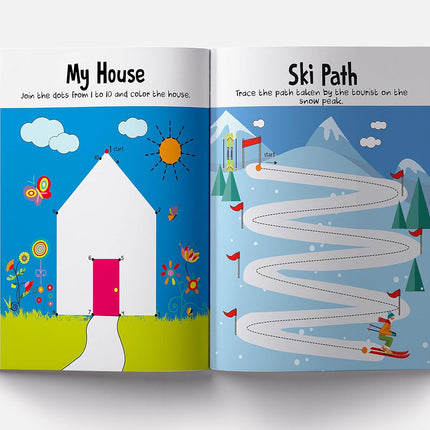 My First Book of Patterns Pencil Control: Patterns Practice book for kids (Pattern Writing)
