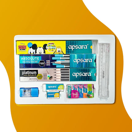 Apsara Writing Kit for Smarter Children, Includes Pencils, Eraser, Sharpener