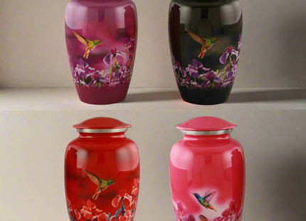 Royal Rapture Urn for ashes Jar Cremation Funeral Memorial Love Urns  Adult Human Child 3" 10"(RJM07)