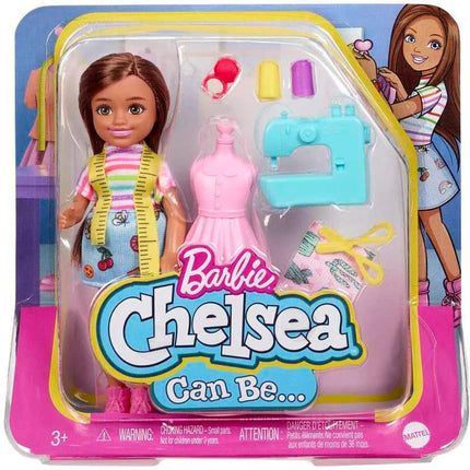 Barbie Chelsea You Can Be Anything Career Doll Assortment – Profession-Themed Small Doll (Styles May Vary) – GTN86