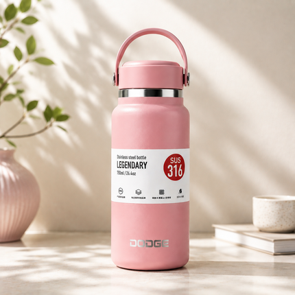 Dodge Insulated Bottle Travel Cup 550ml 750ml 800ml 1L Hot Cold Tumbler