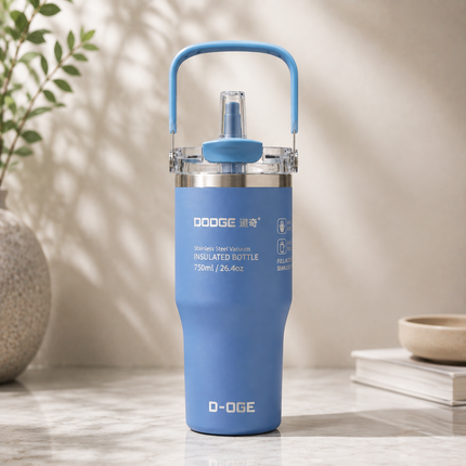 Dodge Dual Drink Insulated Cup 560ml 750ml 820ml Travel Tumbler Coffee cup