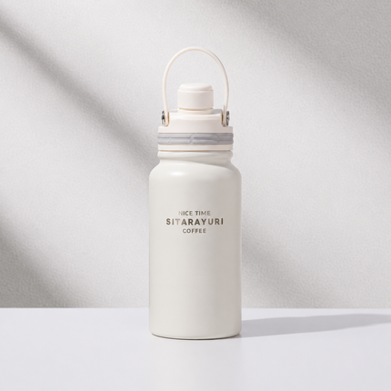 Sitarayuri Magnetic Lid Insulated Cup | 600ml 800ml 1000ml Travel Tumbler