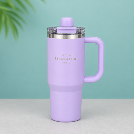 Sitarayuri Dual & Triple Drink Insulated Cups | 600ml & 900ml Travel Tumblers