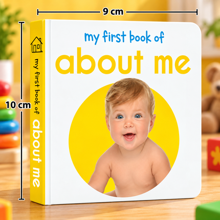 My First Board Books for Babies and Toddlers ABC Animals Flowers and Early Learning