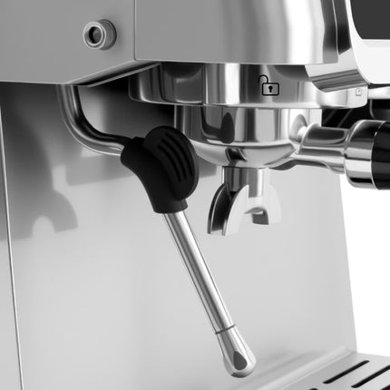 Lexical Germany 2-in-1 Espresso Coffee Machine Built-In Grinder,20-Bar Pump 2.3L Water Tank