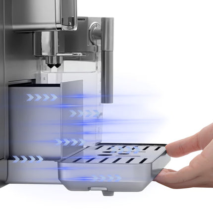 Lexical Germany Automatic Coffee Machine 1300W, 15-Bar, Built-In Grinder & Milk Frother