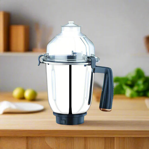 Bajaj Original Jar Liquid DRY Chutney for Mixer Grinder Compatible for other Brand like 4 Fin Jar Philips GX1, GX3, GX4, GX8, GX3501, GX3701, GX4701, GX3000, GX400, GX3, 702,Bravo Dlx, Twister Deluxe, Twister