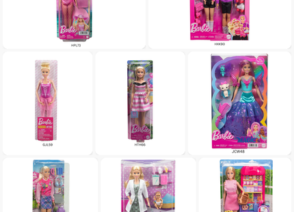 Kolekce panenek a herních setů Mattel Barbie – Módní, profesní, fantasy a hraní rolí Barbie hračky