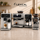 Lexical Germany Coffee Machine | Automatic Espresso & Cappuccino Maker | Built-in Milk System | Bean-to-Cup Models | EU Plug