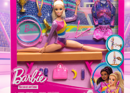 Mattel Barbie Gymnastics, Fashionistas, Beach Ken & Chelsea Playset Collection
