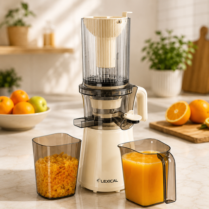 Lexical Germany Citrus & Slow Juicers | Fresh Juice Extractor | Multiple Capacity Models | Easy Clean | EU Plug