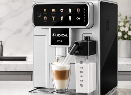Lexical LEM Automatic Coffee Machine | Espresso Maker | Coffee Maker | Cappuccino Machine | Latte Maker