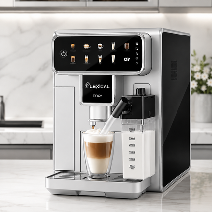 Lexical Germany Coffee Machine | Automatic Espresso & Cappuccino Maker | Built-in Milk System | Bean-to-Cup Models | EU Plug