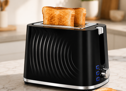 Lexical  2-Slice Toaster – 900W Bread Toaster for Home Kitchen