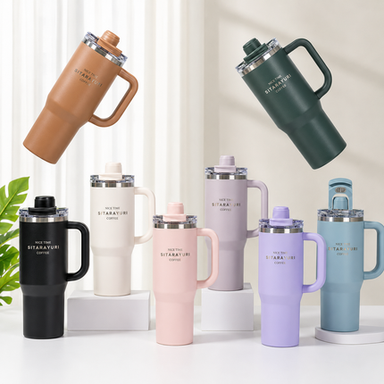 Sitarayuri Dual & Triple Drink Insulated Cups | 600ml & 900ml Travel Tumblers