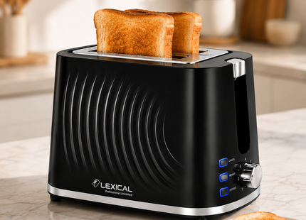 Lexical  2-Slice Toaster – 900W Bread Toaster for Home Kitchen