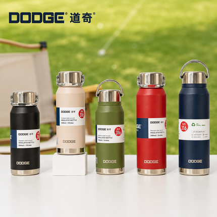 Dodge Insulated Bottle Travel Cup 550ml 750ml 800ml 1L Hot Cold Tumbler