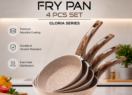 Lexical Fry Pan Sets Collection – Non-Stick Frying Pan Sets in Black & Cream