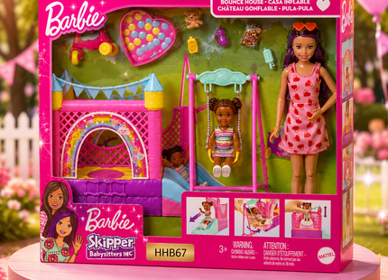 Mattel Barbie Gymnastics, Fashionistas, Beach Ken & Chelsea Playset Collection