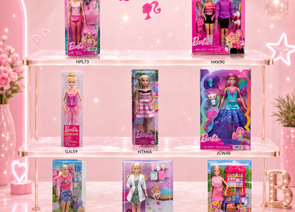 Kolekce panenek a herních setů Mattel Barbie – Módní, profesní, fantasy a hraní rolí Barbie hračky