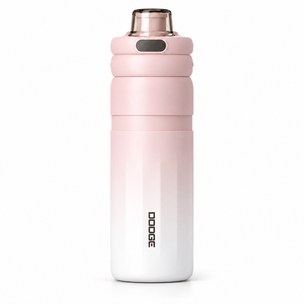Dodge 560ml Sports Water Bottle Reusable Gym School Travel Office Drinks