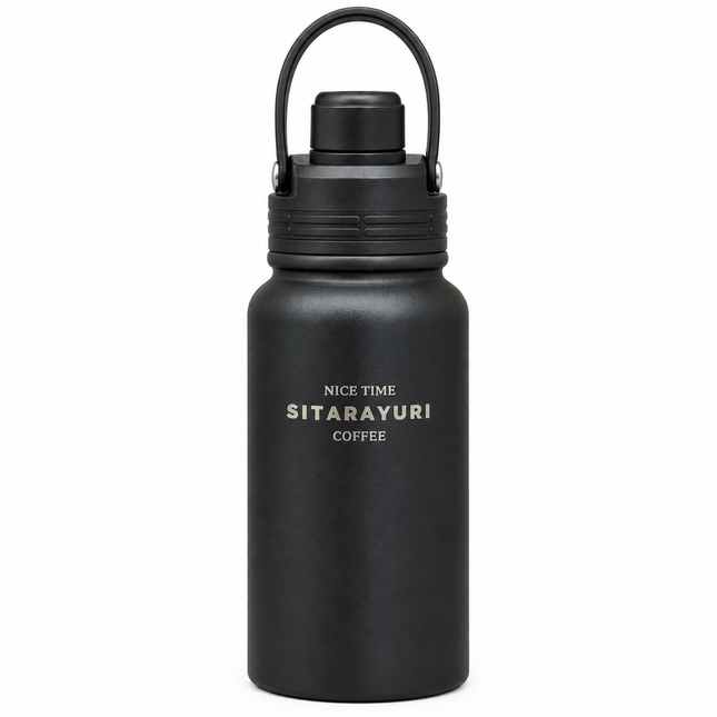 Sitarayuri Insulated Travel Cup Magnetic Lid 600ml 800ml 1000ml Hot Cold Coffee Tea Water Beverage