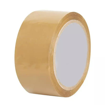 Pevná lepicí páska role 100 metrů | Vysoce přilnavá | 42 mikronů | Šířka 2,5 cm, 5 cm, 7,5 cm | Balení 3, 6, 12 ks