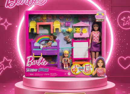 Mattel Barbie Chelsea, Skipper & Fashionistas Collection - Cupcake Baking, Daycare & 65th Anniversary Dolls