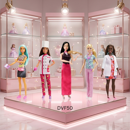 Mattel Barbie Fashion Career Dolls Chelsea Dolls Playsets Outfits Accessories Pretend Play Multiple Models