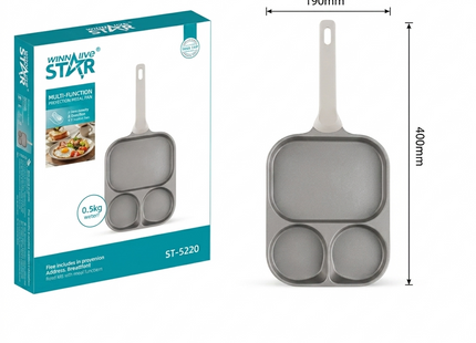 Winning Star Electric Grill Pans Collection | Electric Grill Pan 1600W EU Plug Silver, Electric Grill Pan 1600W UK Plug Silver, Multi-function Breakfast Frying Pan 23 Silver | Models ST-9762, ST-9762, ST-5220 | Cooking Pan