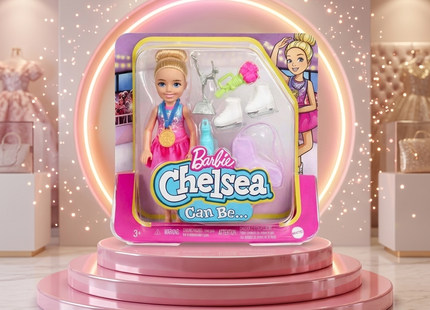 Mattel Barbie Gymnastics, Fashionistas, Beach Ken & Chelsea Playset Collection