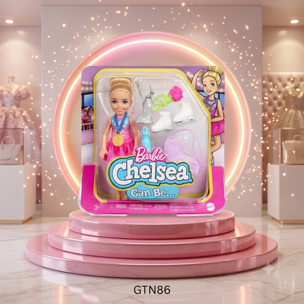 Mattel Barbie Fashion Career Dolls Chelsea Dolls Playsets Outfits Accessories Pretend Play Multiple Models