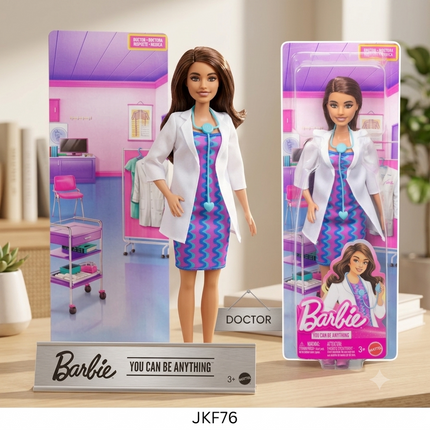 Mattel Barbie Fashion Career Dolls Chelsea Dolls Playsets Outfits Accessories Pretend Play Multiple Models
