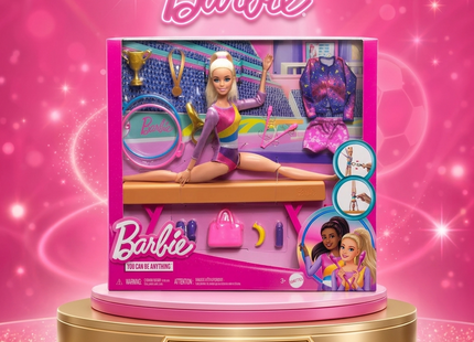 Mattel Barbie Gymnastics, Fashionistas, Beach Ken & Chelsea Playset Collection