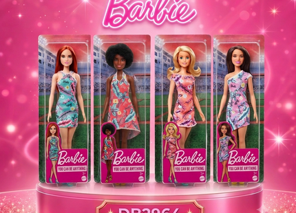 Mattel Barbie Chelsea, Skipper & Fashionistas Collection - Cupcake Baking, Daycare & 65th Anniversary Dolls
