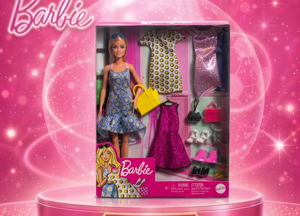 Mattel Barbie Chelsea, Skipper & Fashionistas Collection - Cupcake Baking, Daycare & 65th Anniversary Dolls