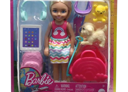 Mattel Barbie a Chelsea Panenky Kolekce - Pláž, Móda, Kariéra, Cestování a Dobrodružství se Sety na Hraní
